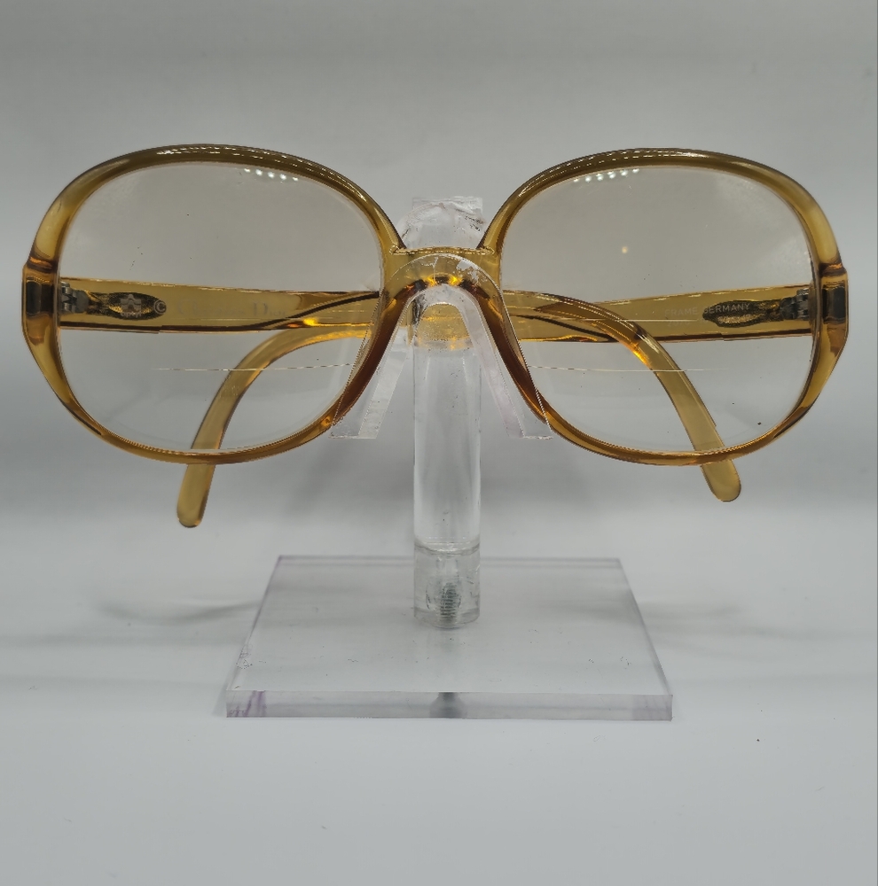 Vintage Christian Dior Golden Yellow Eyeglass Frames